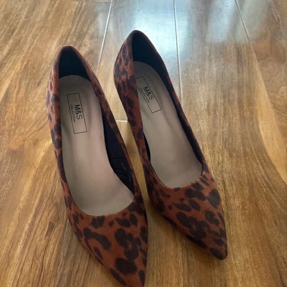 Marks & Spencer Leopard Print Heels